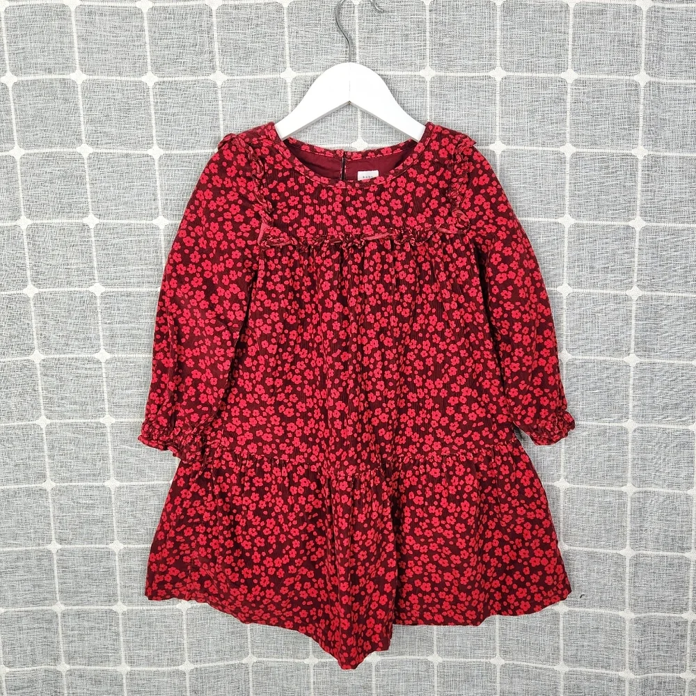 Gap Floral Corduroy Dress